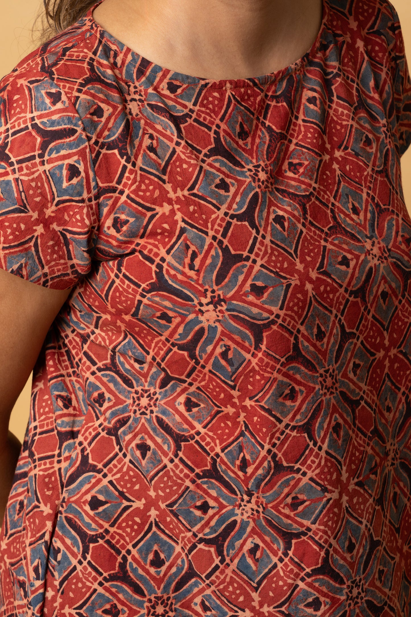 Ajrakh Dress