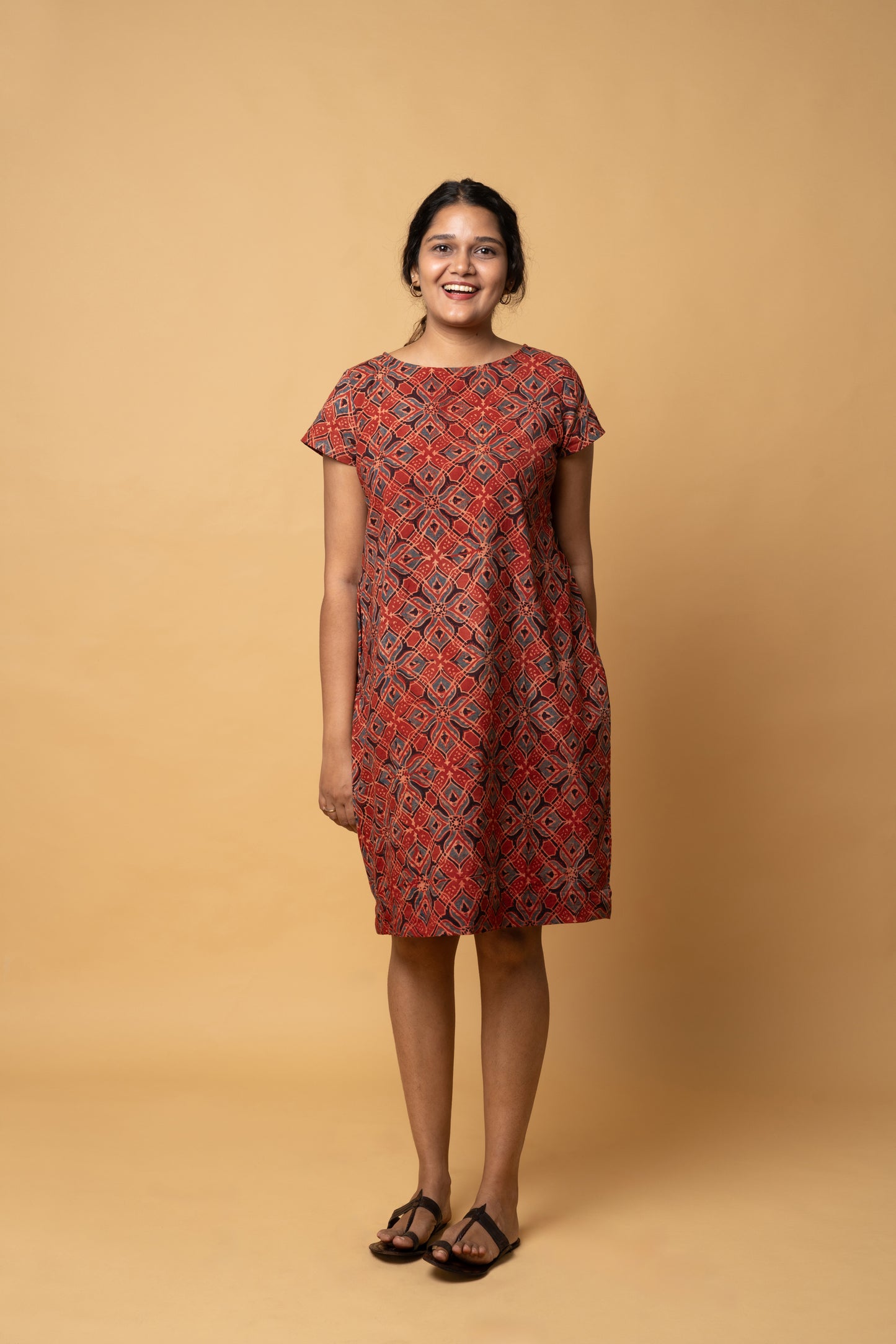 Ajrakh Dress