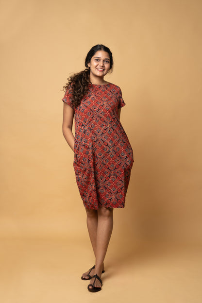 Ajrakh Dress