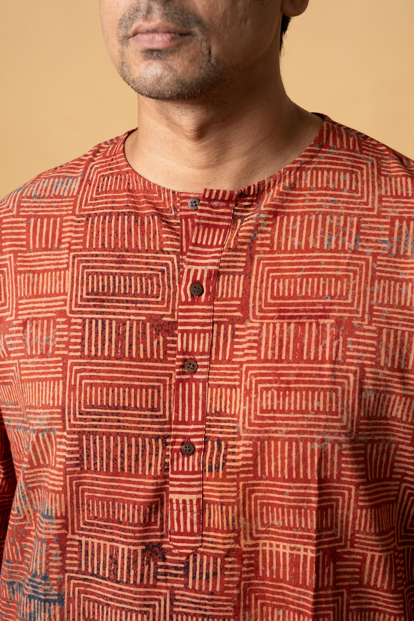 Ajrakh Kurta