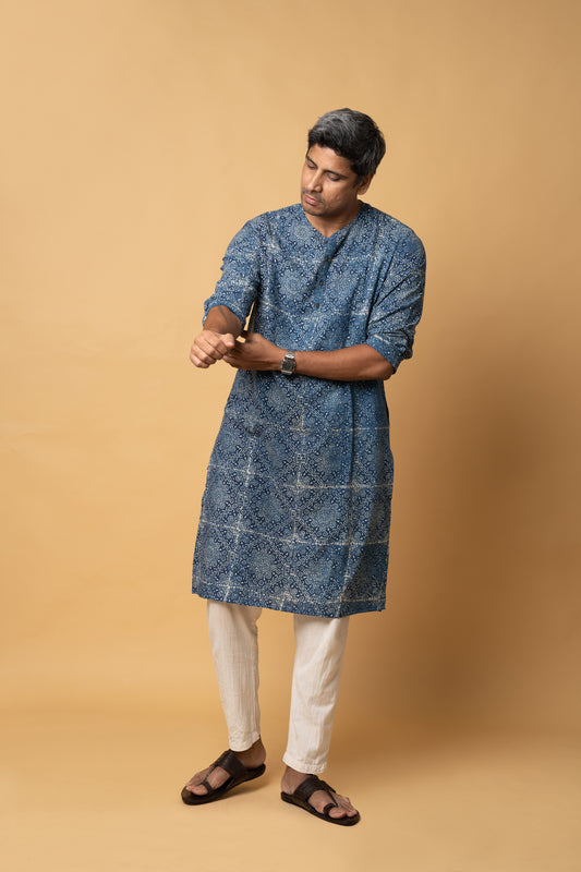 Ajrakh Kurta