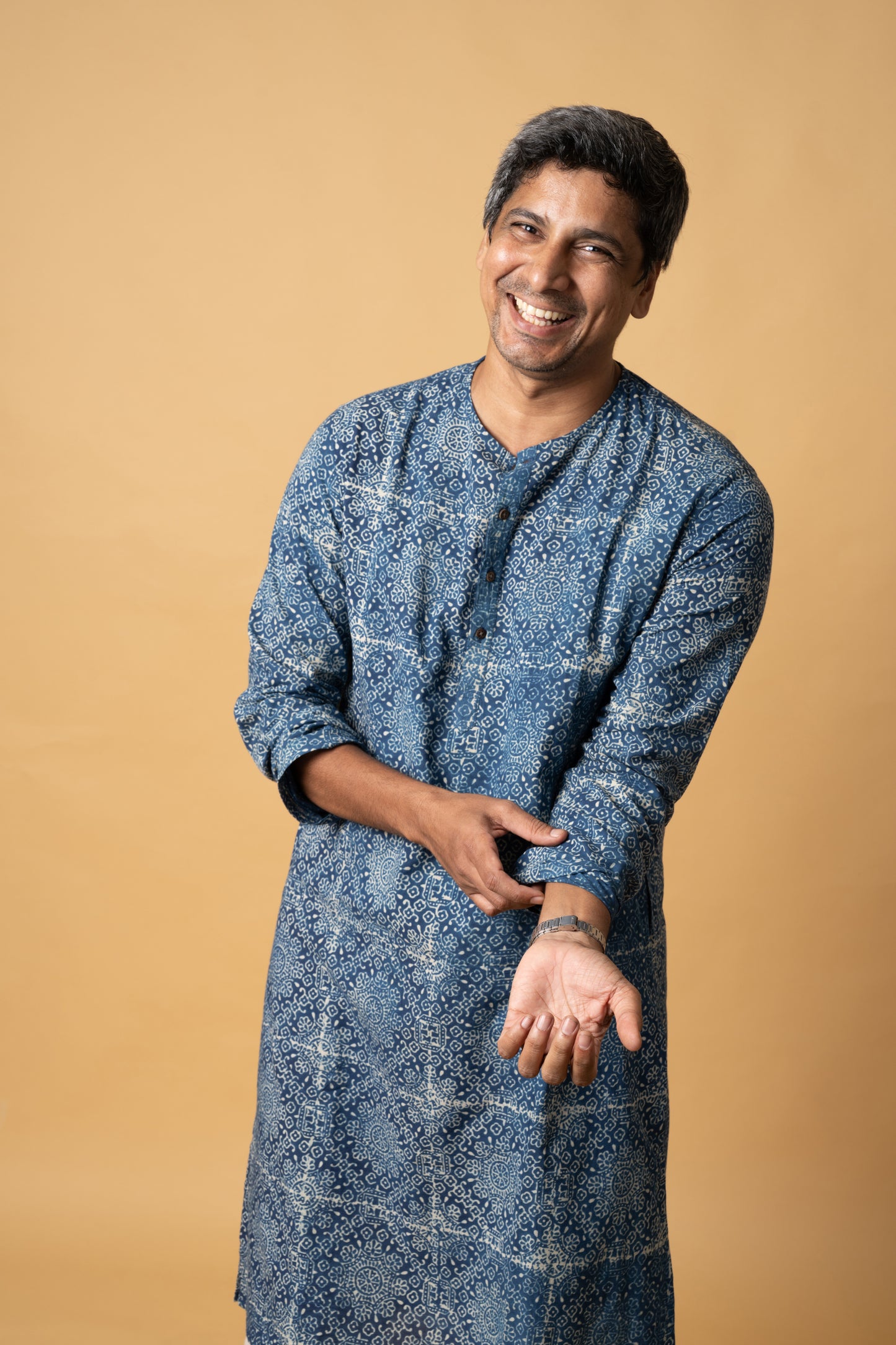 Ajrakh Kurta