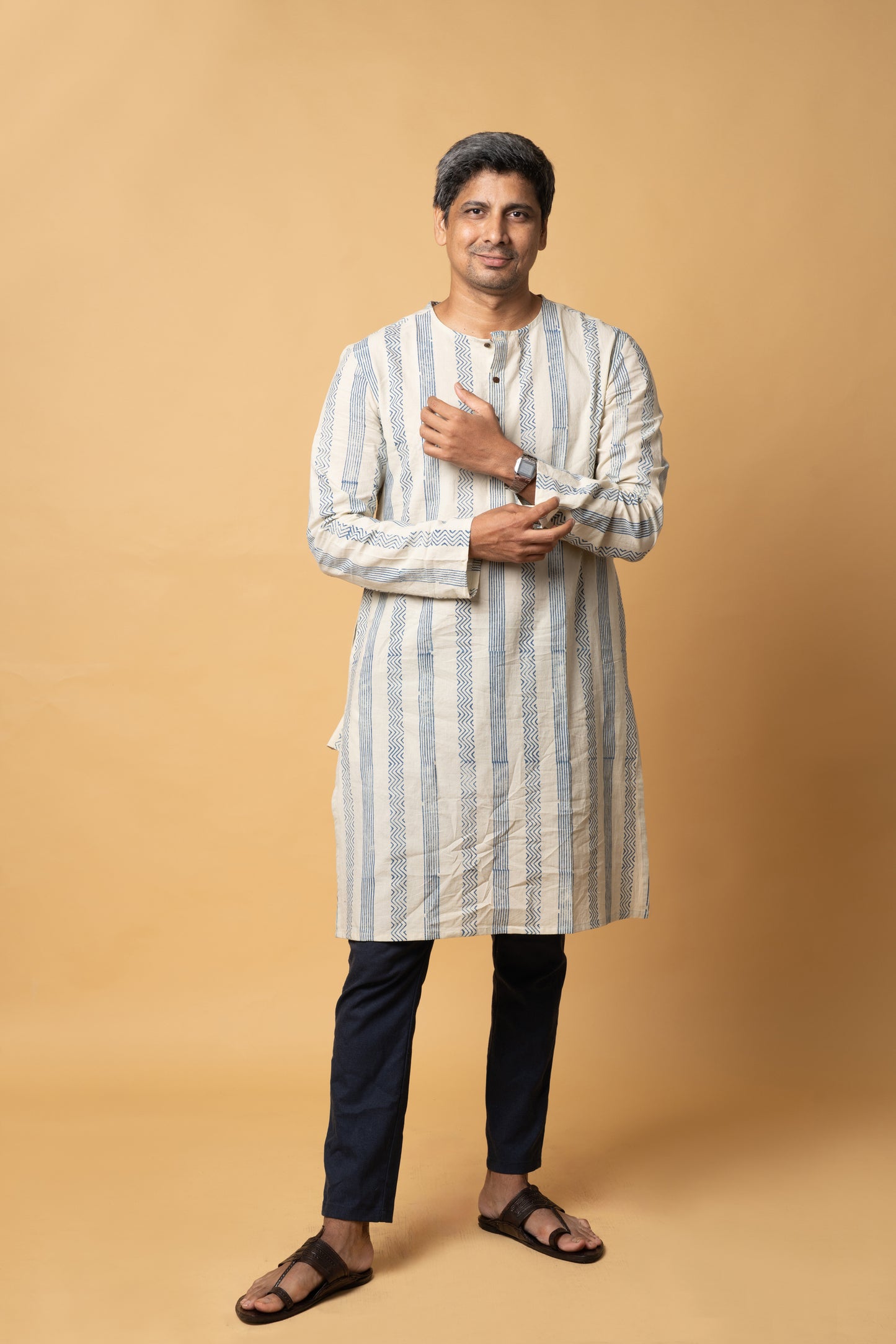 Ajrakh Kurta