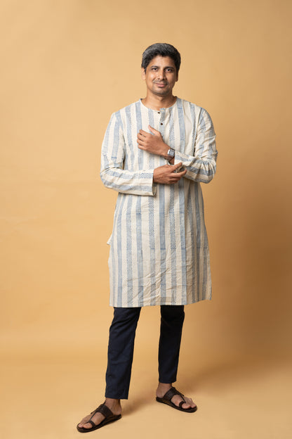 Ajrakh Kurta