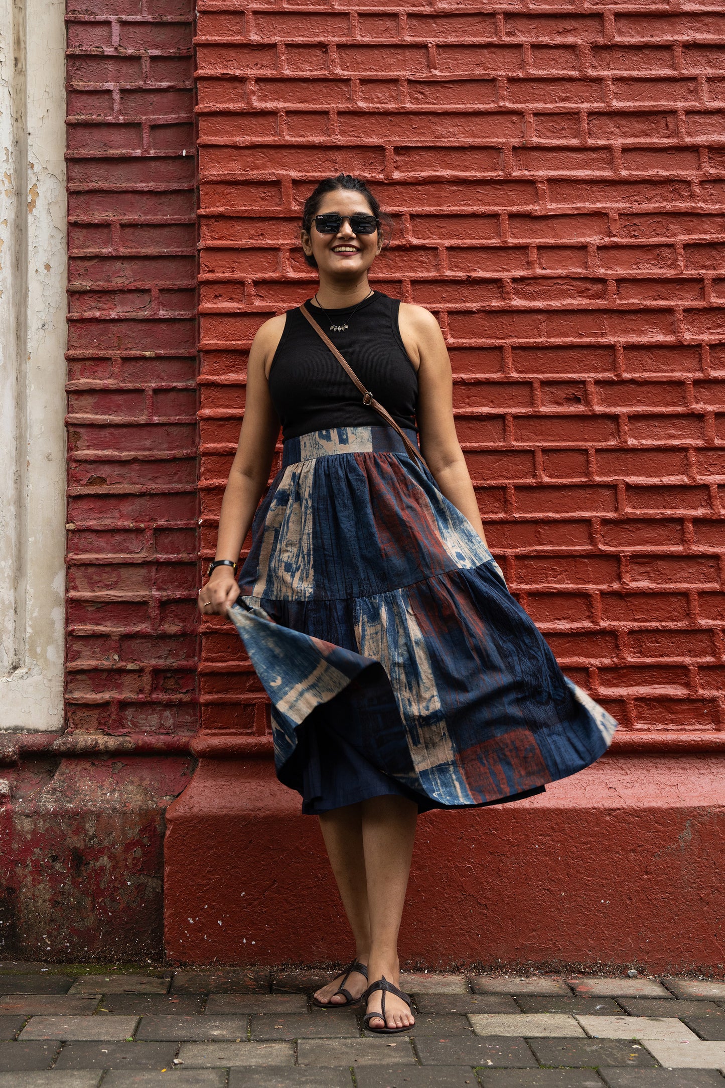 Ajrakh Skirt