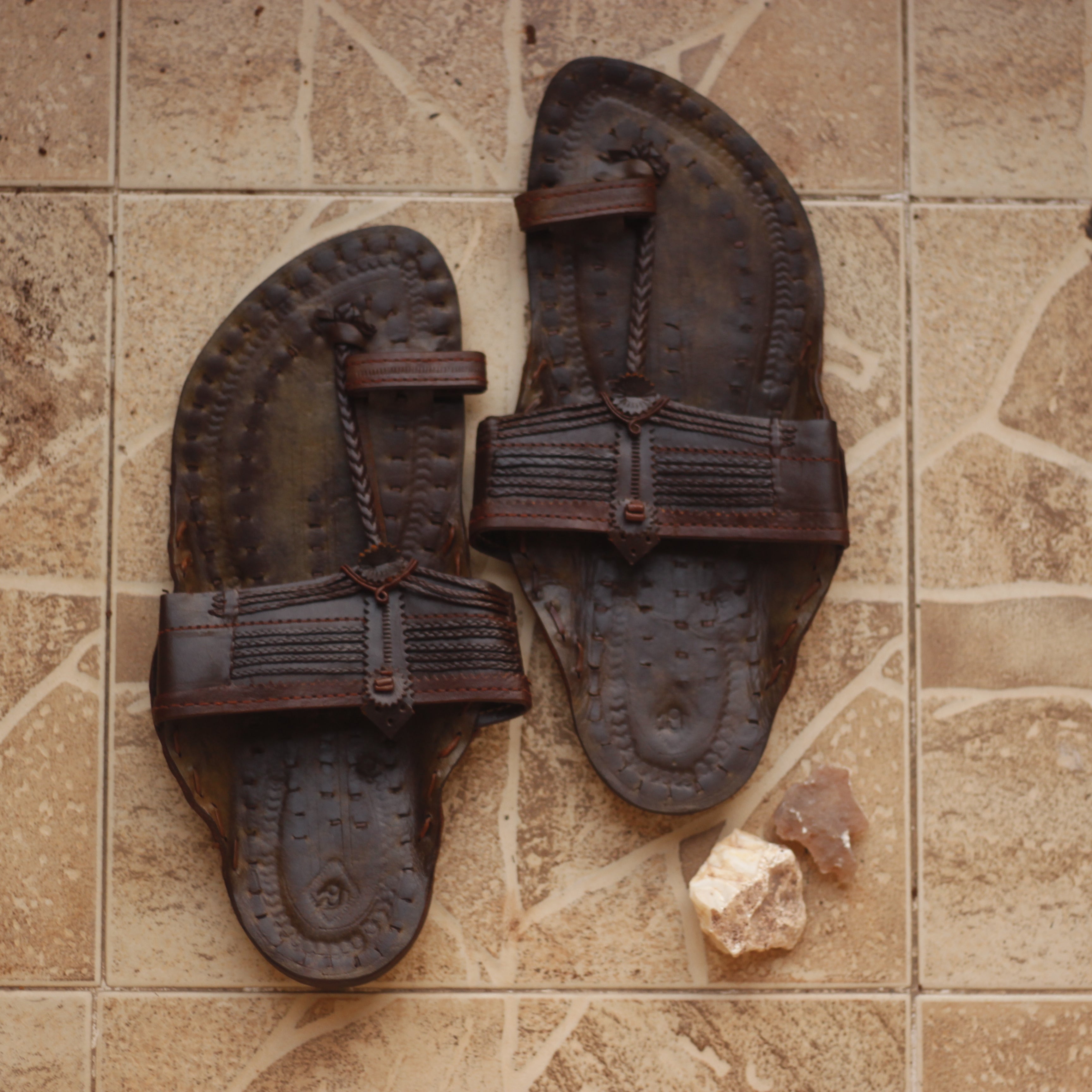 Handmade Kolhapuri Chappals for Men – Assal