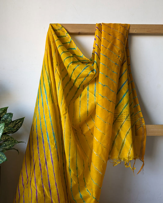 Leheriya Chanderi Dupatta